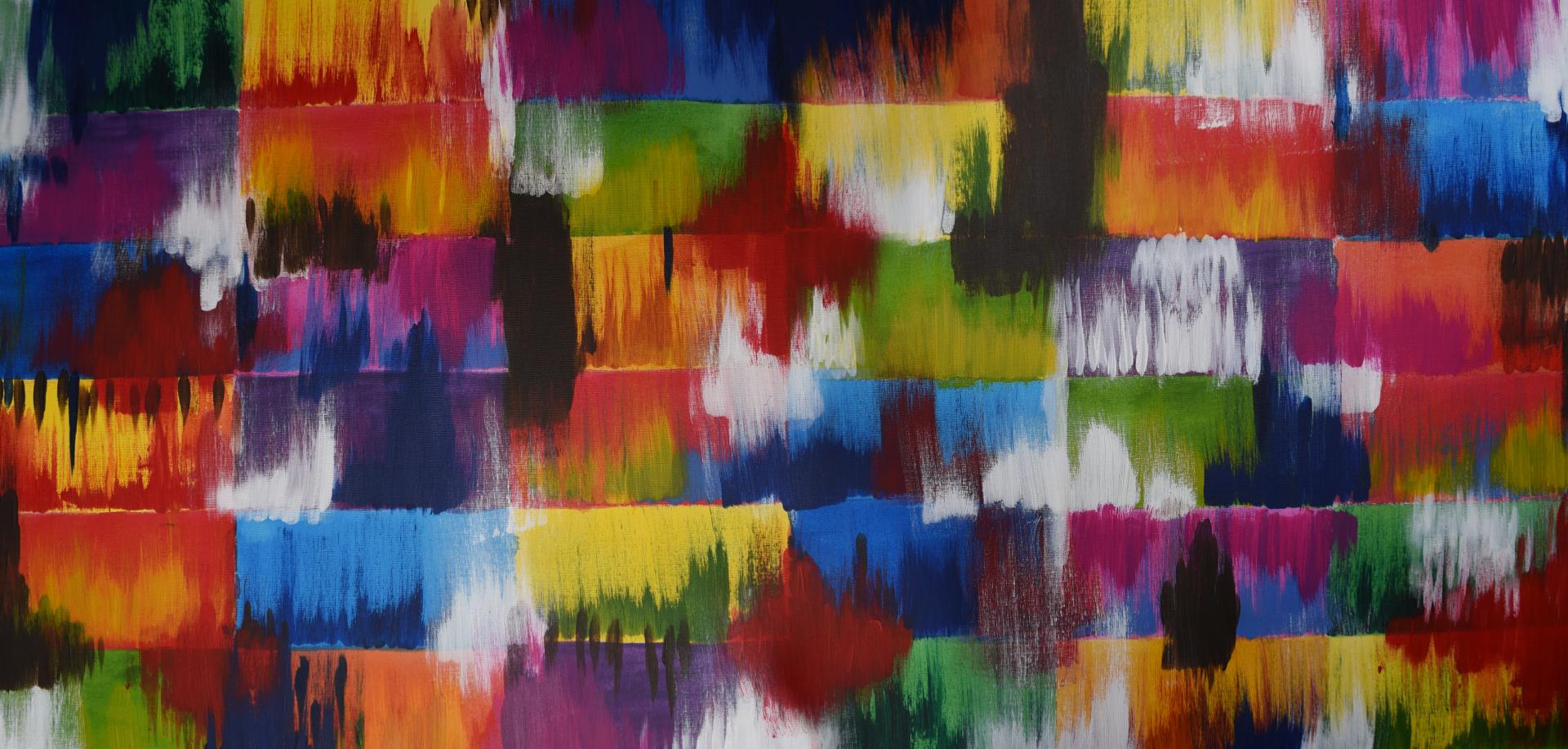 
Nr. 1, Acryl auf Leinwand, 2016, 
    120 cm × 60 cm
