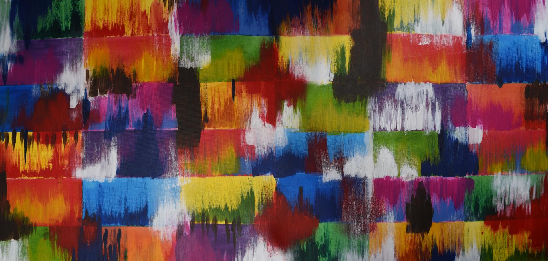 
Nr. 1, Acryl auf Leinwand, 2016, 
    120&nbsp;cm &times; 60&nbsp;cm
