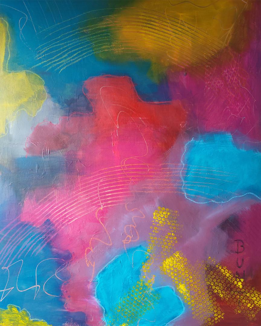 
Nr. 29, Acryl auf Leinwand, 2021, 
    80&nbsp;cm &times; 100&nbsp;cm
