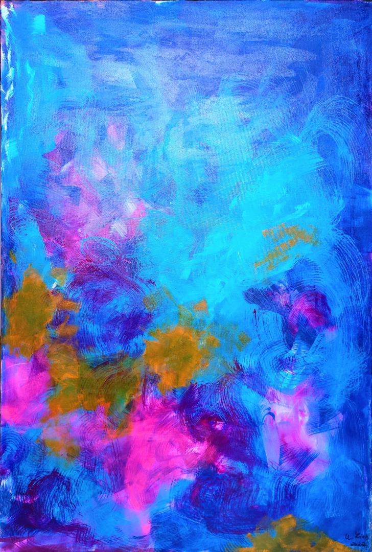 
Nr. 30, Acryl auf Leinwand, 2022, 
    80 cm × 120 cm
