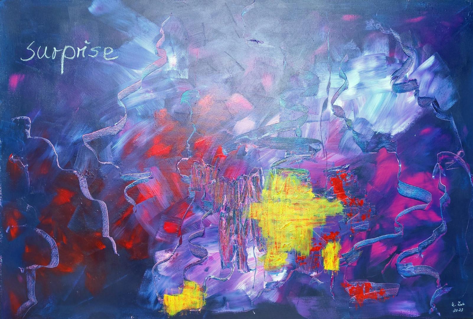 
Nr. 39, Acryl auf Leinwand, 2023, 
    120&nbsp;cm &times; 100&nbsp;cm
