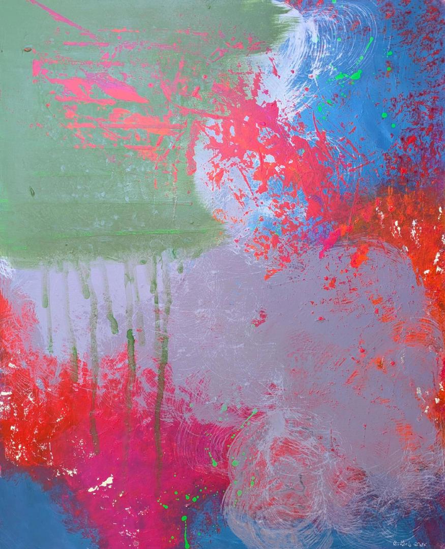 
Nr. 44, Acryl auf Leinwand, 2025, 
    80&nbsp;cm &times; 100&nbsp;cm
