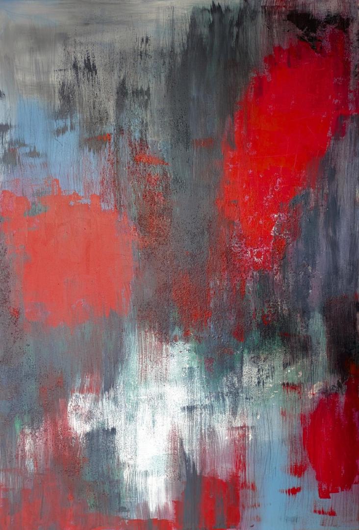 
Nr. 45, Acryl auf Leinwand, 2025, 
    80 cm × 120 cm
