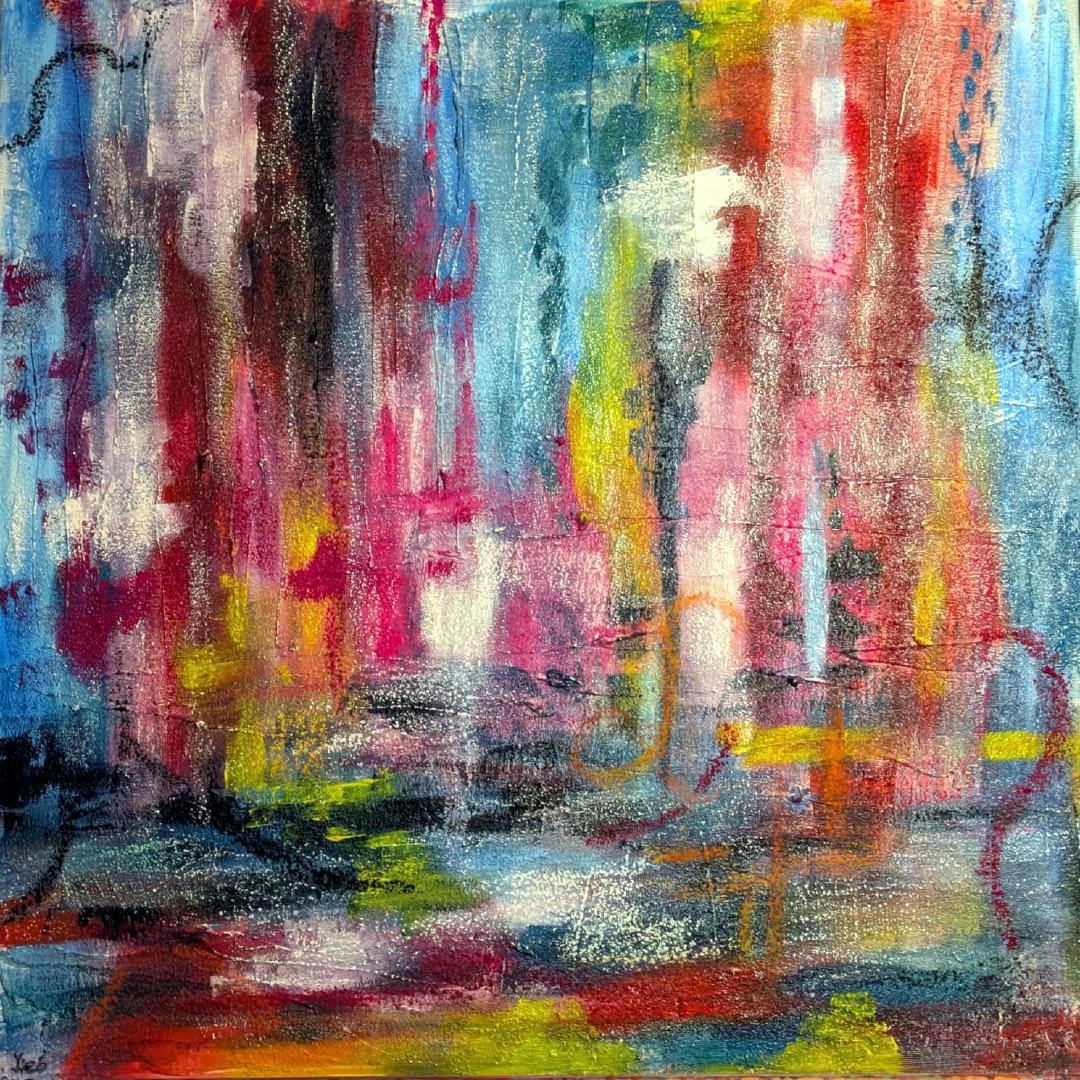 
Nr. 46, Acryl auf Leinwand, 2025, 
    70&nbsp;cm &times; 70&nbsp;cm
