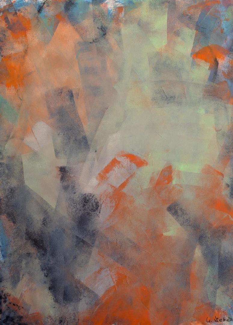 
Nr. 48, Acryl auf Leinwand, 2026, 
    70&nbsp;cm &times; 50&nbsp;cm
